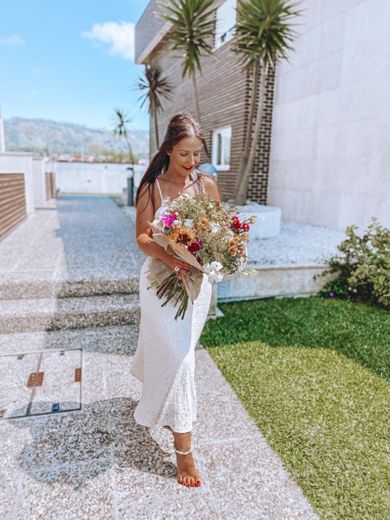 Vestido branco zara