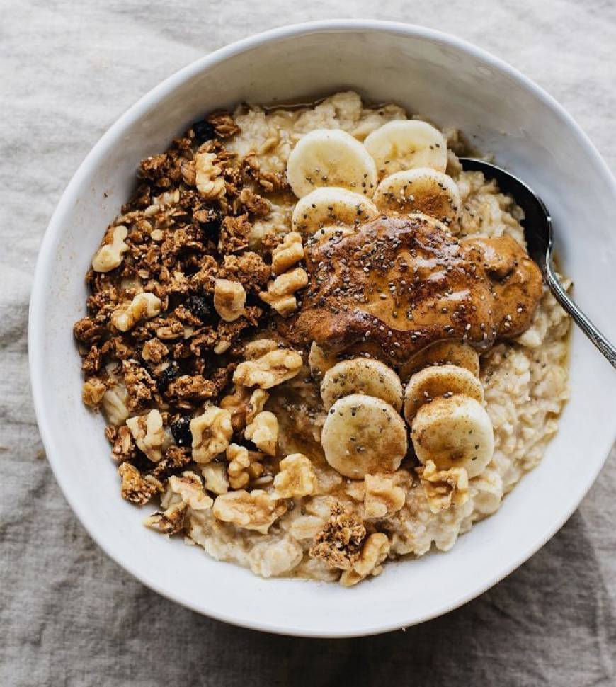 Almond Butter Banana Breakfast
