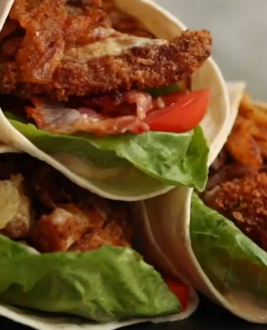 Crispy Chicken Wraps