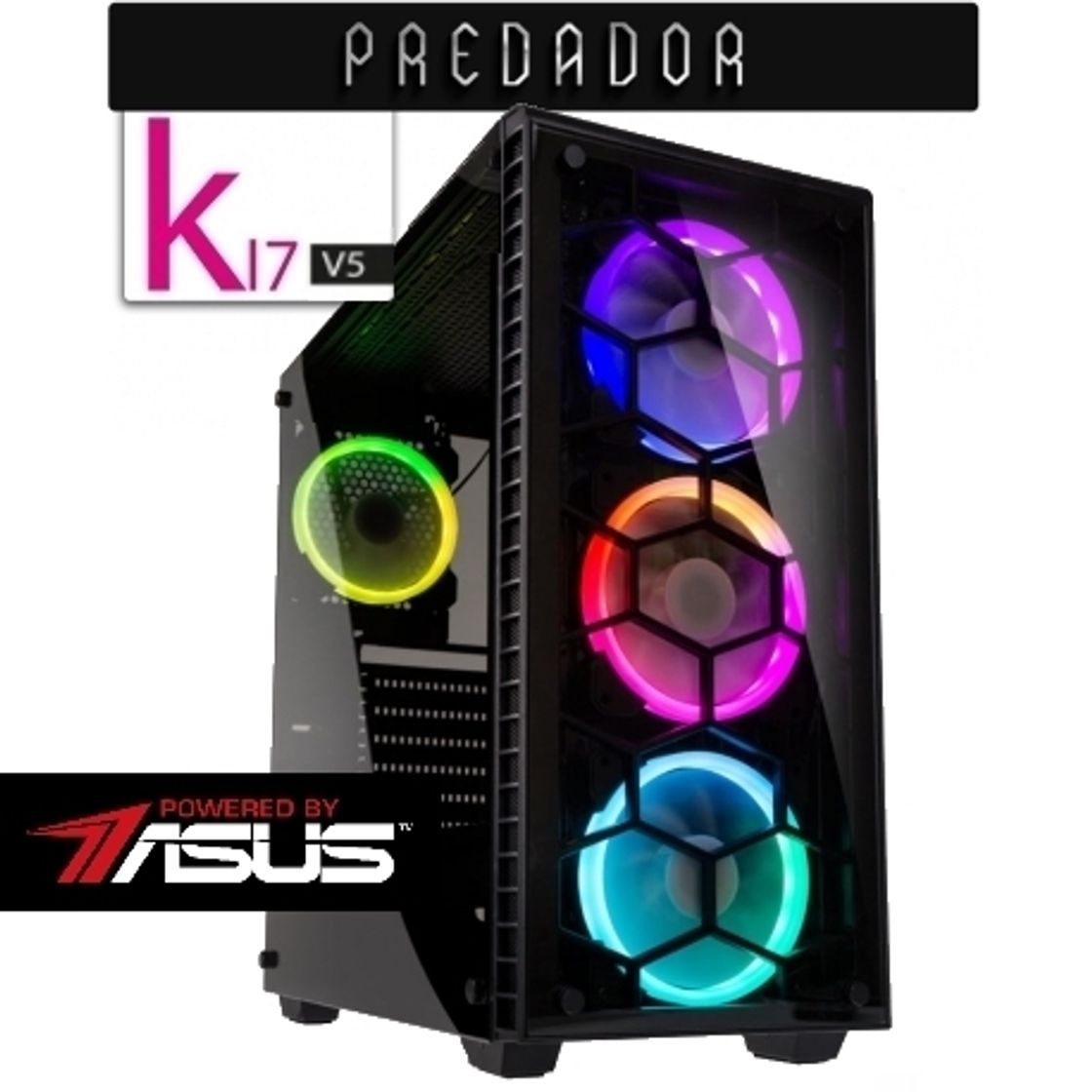 Moda Computador Gaming - CHIP7 PREDADOR KI7 V5 / I7 9700 Octa ...