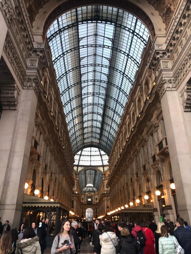 Lugar Galería Vittorio Emanuele II