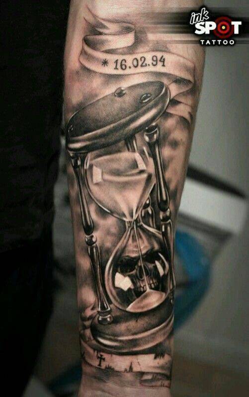 Tatuagem Ampulheta