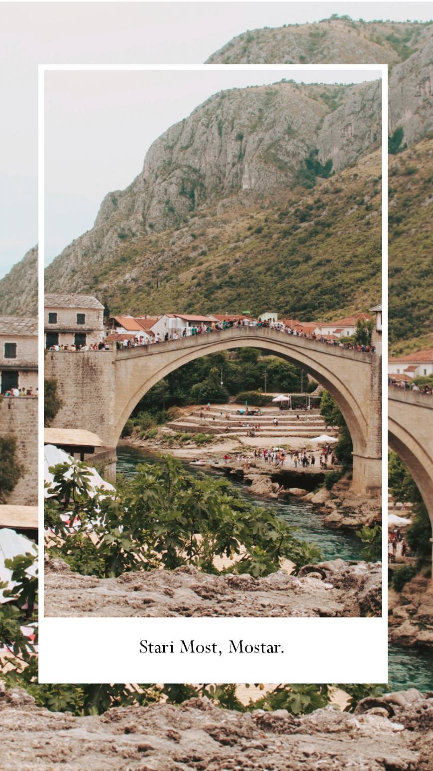 Place Ponte Velha do Centro Histórico de Mostar