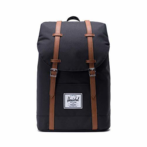 Electronic Herschel Retreat Backpack - Mochila casual unisex, Negro