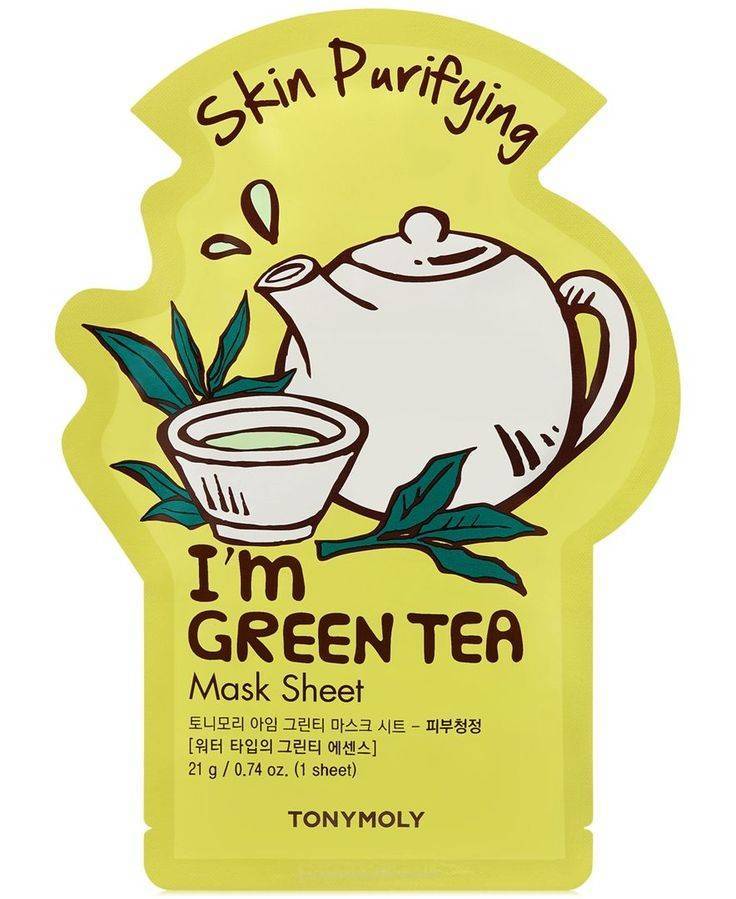 Moda Tea green mask sheet