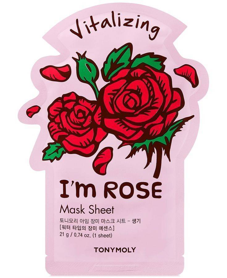 Fashion Roses mask sheet