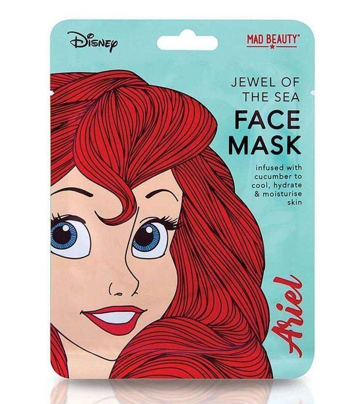 Fashion Ariel face mask