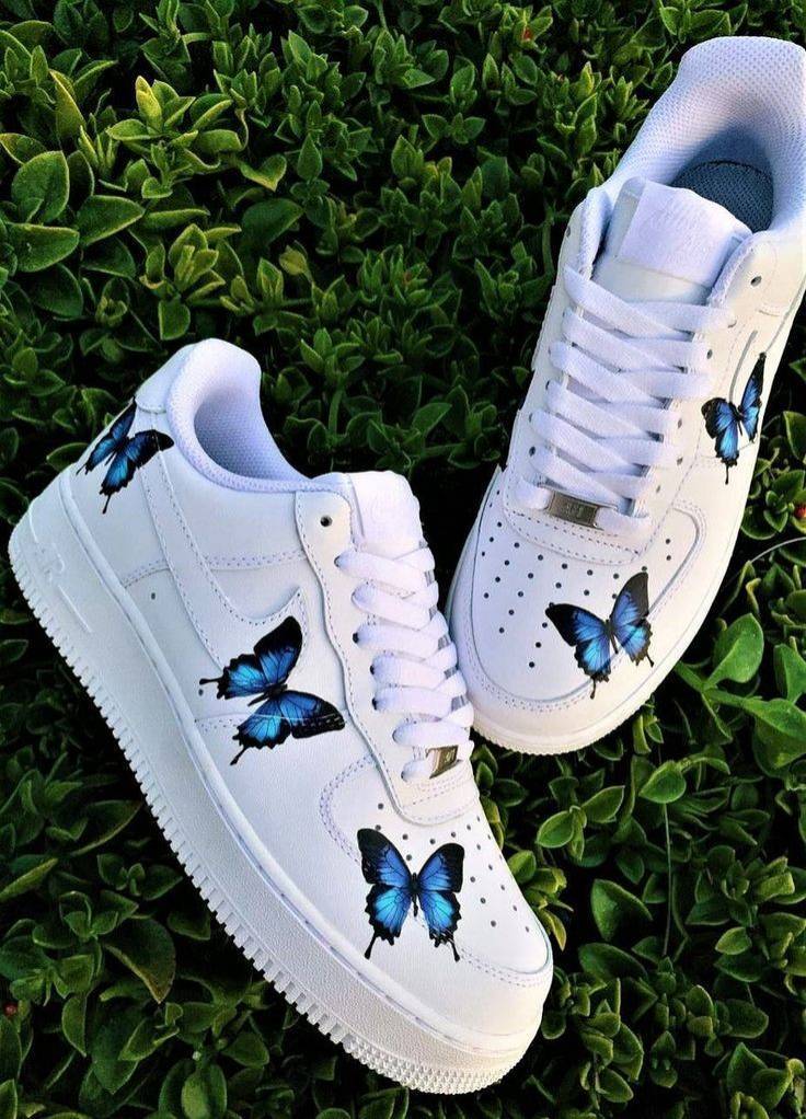 Fashion Blue Butterflys