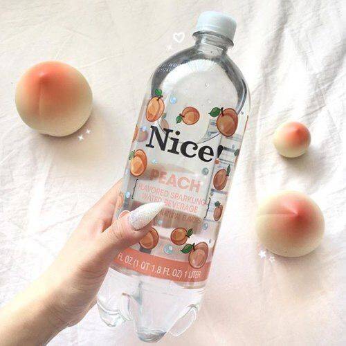 Social Peach flavored water