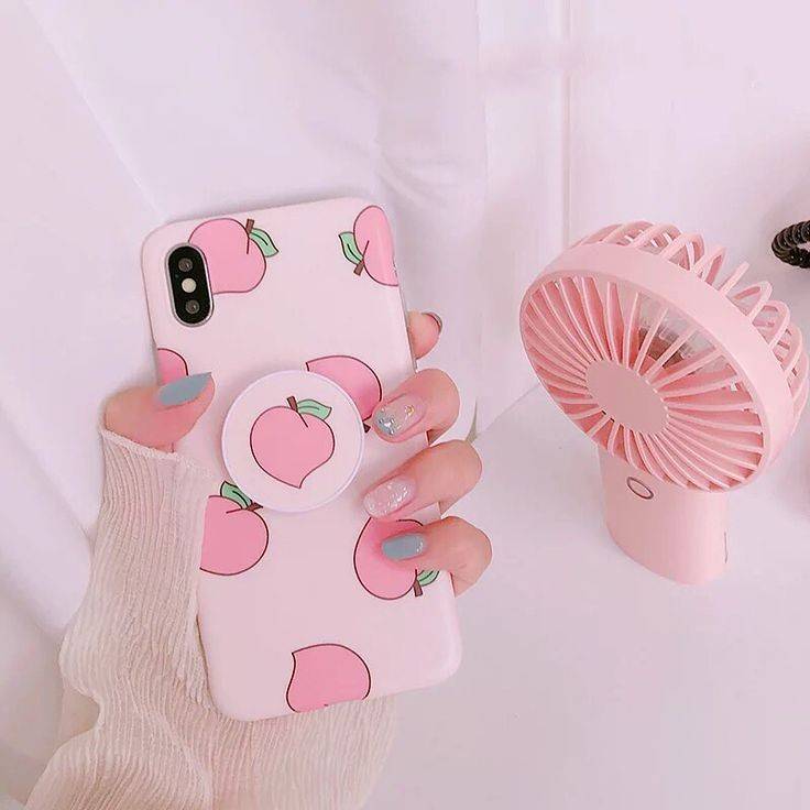 Social Peach phone case