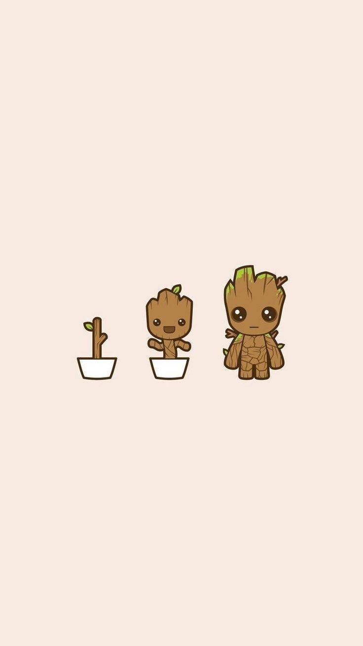 Social Baby Groot