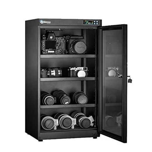 LIU UK Dry Cabinet Gabinete De Secado ElectróNico De 55L Gabinete De DeshumidificacióN De Lente De CáMara Grande Caja A Prueba De Humedad del Hogar MíNimo 20% HR