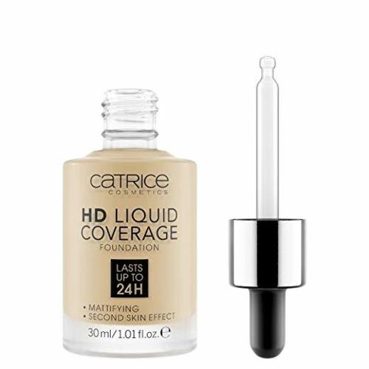 CATRICE BASE DE MAQUILLAJE HD LIQUID COVERAGE 036 HAZELNUT BEIGE