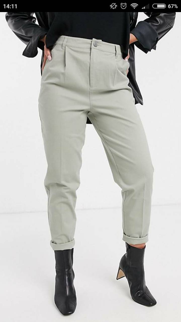 Product TROUSERS IN SAGE