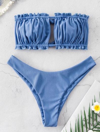 Bikini Azul Zaful