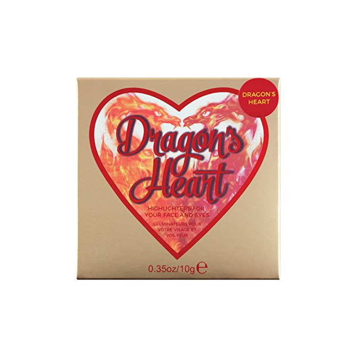 Belleza Makeup Revolution I Heart Makeup Dragon's Heart Rozświetlacz do twarzy 10g