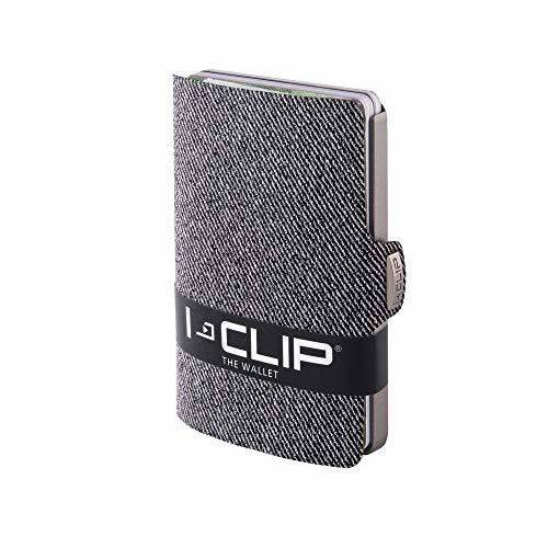 Product I-CLIP ® Cartera Jeans-Mirada Gris