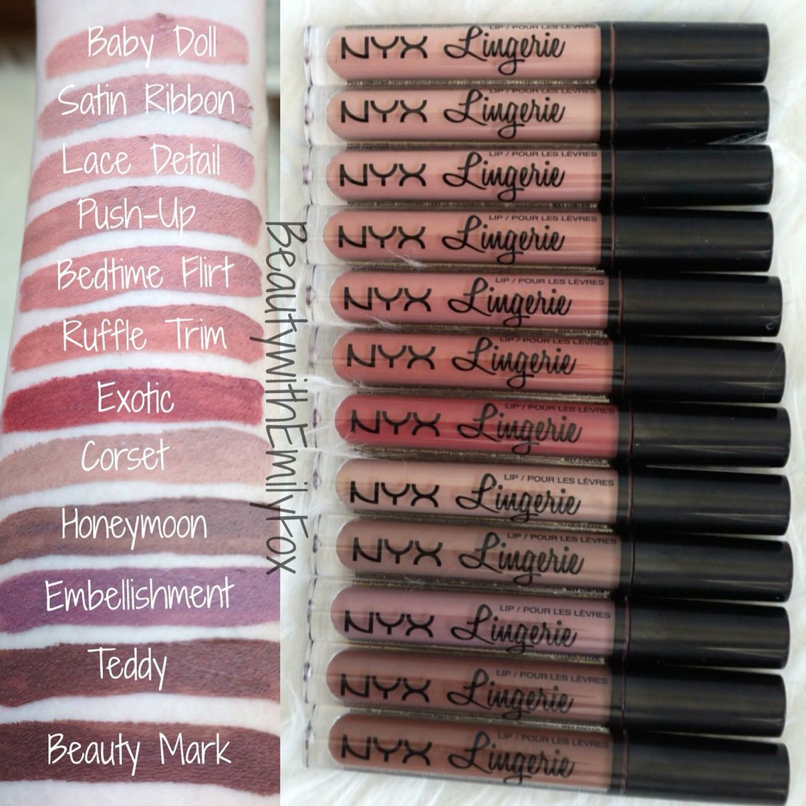 Productos NYX Lip Lingerie