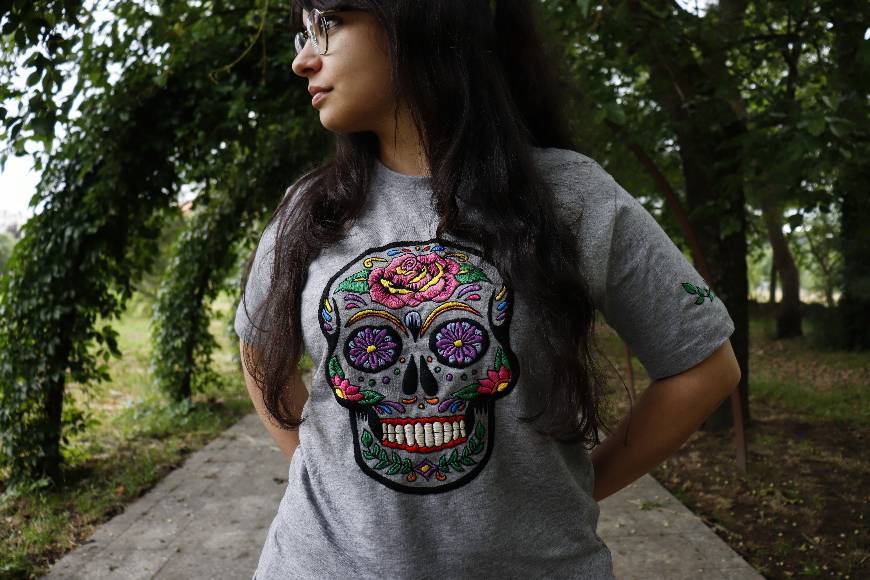 Moda T-Shirt Calavera