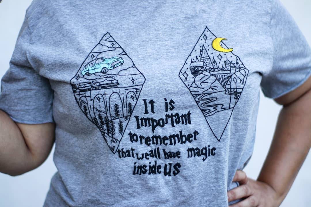 Moda T-Shirt Harry Potter