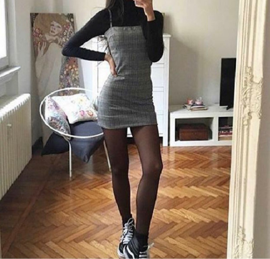Vestido xadrez 