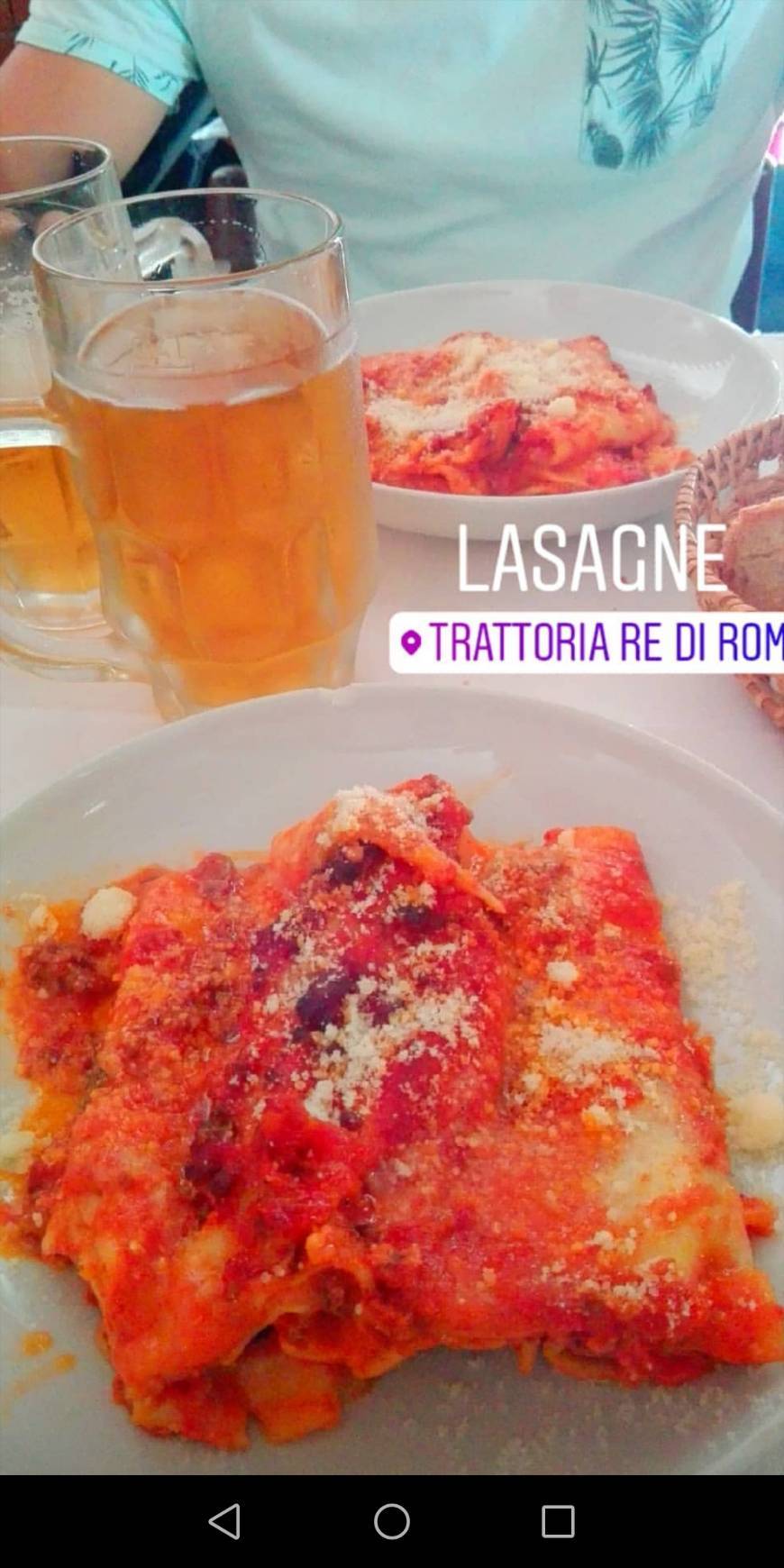 Restaurantes Trattoria Re di Roma