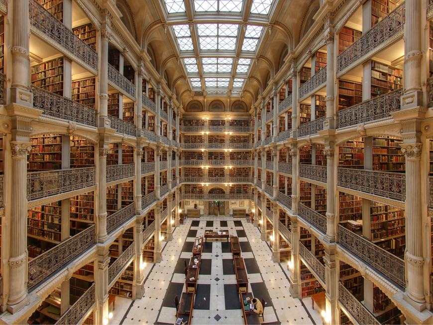 Lugares George Peabody Library