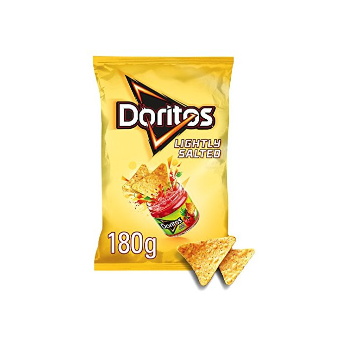 Productos Doritos Lightly Salted Tortilla Chips 180g