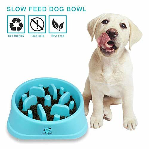 Social Decyam Comedero de Perros para ralentizar la Comida