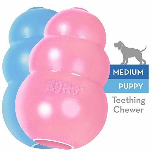 KONG - Puppy - Juguete de caucho natural para dentición - Cachorro