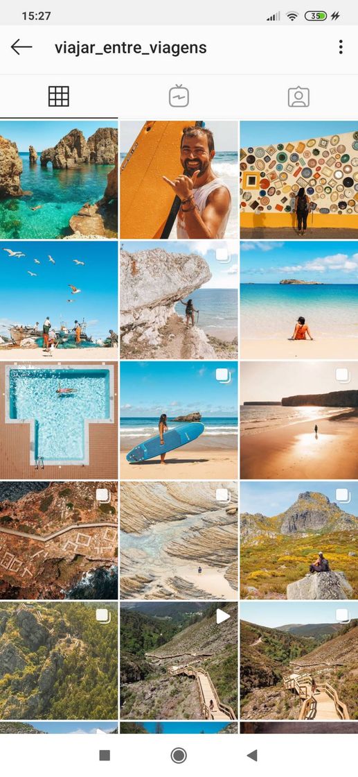 Moda Instagram de viagens