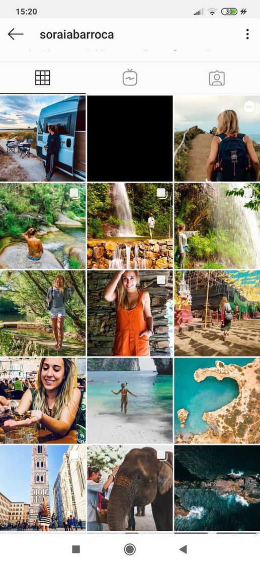 Moda Instagram de viagens