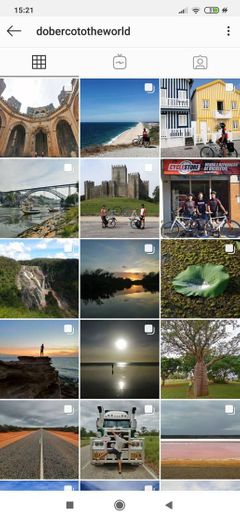 Instagram de viagens