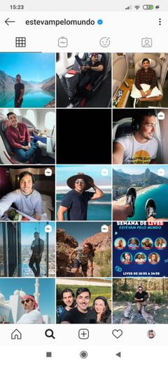 Contas de Instagram de viagens