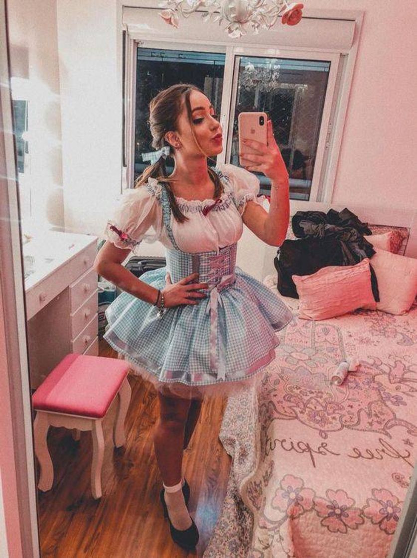 Moda Ideia para fantasia de dorothy