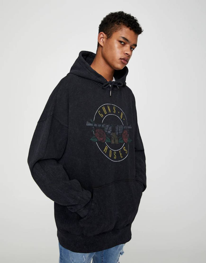 Moda Sweatshirt dos Guns N' Roses em preto