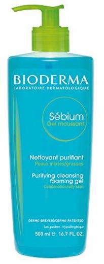 BIODERMA SEBIUM gel moussant nettoyant purifiant 500 ml