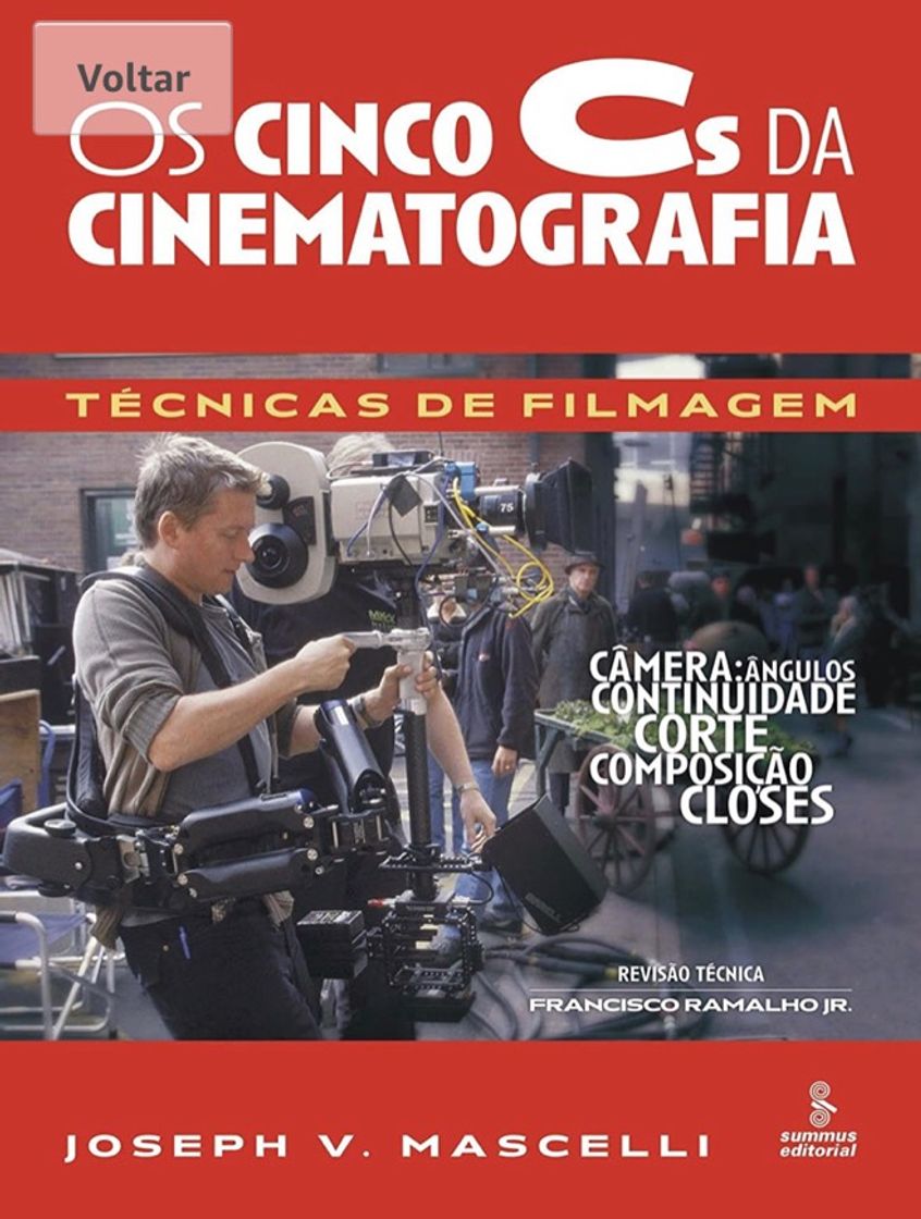 Libro Os 5 Cs da cinematografia 