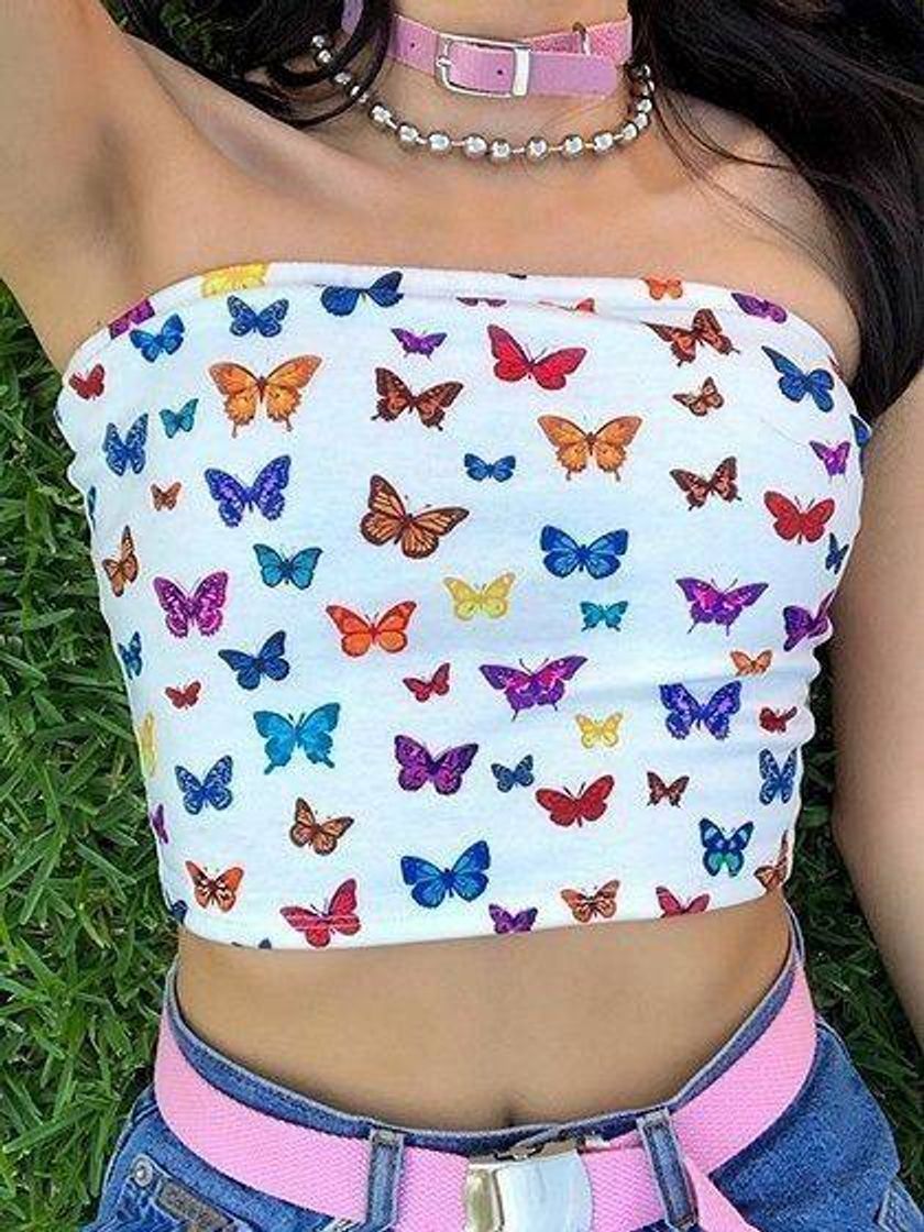 Moda CROPPED AESTHETIC 