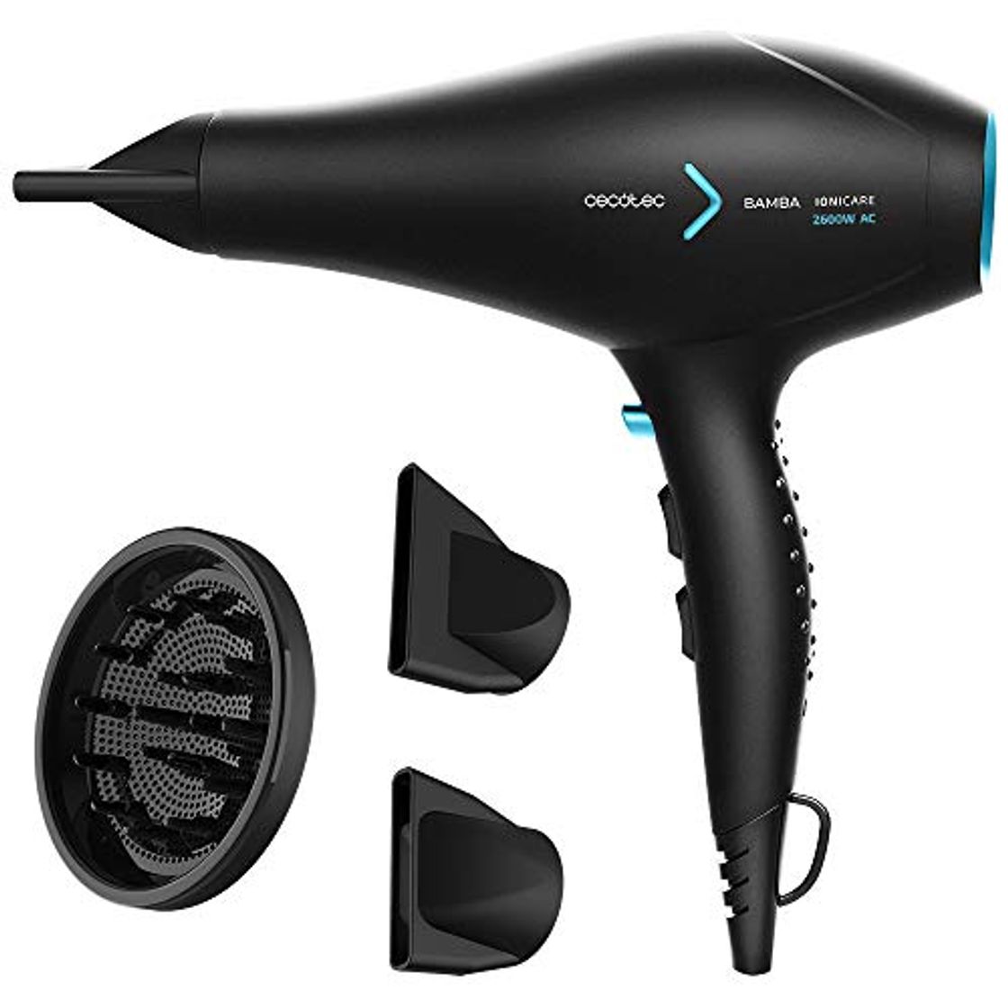 Producto Cecotec Secador de pelo iónico Bamba IoniCare 5350 Powershine Ice. 2600 W