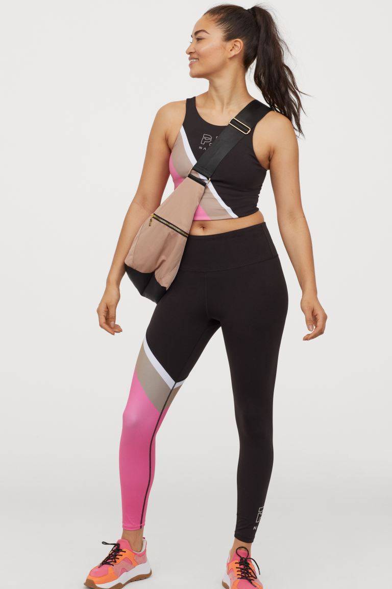 Moda Leggings desporto High waist