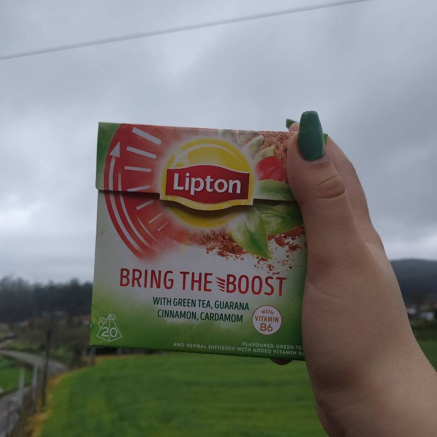 Producto Chá Lipton bring the boost