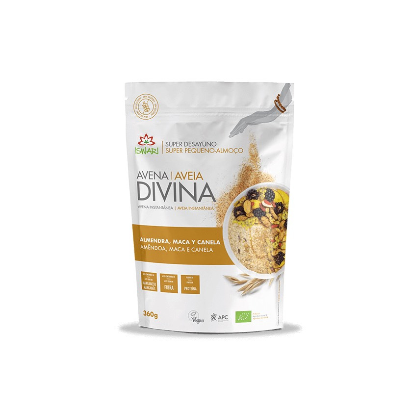 Product Aveia Divina Amêndoa, Maca & Canela