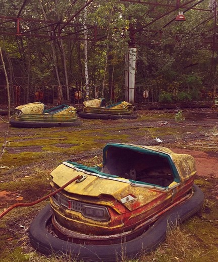 Abandoned chernobyl park