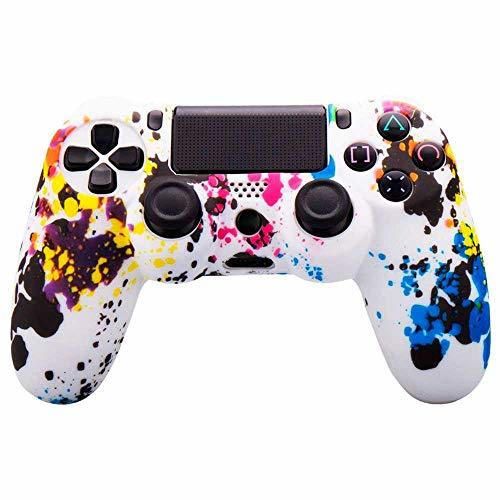 OcioDual Funda de Silicona Carcasa para Mando Sony PS4 PlayStation 4 Slim