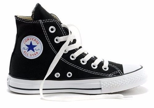 Moda Converse Chuck Taylor All Star Hi, Zapatillas Altas Unisex adulto, Negro