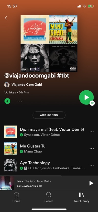 Music Playlist #TBT sucessos 