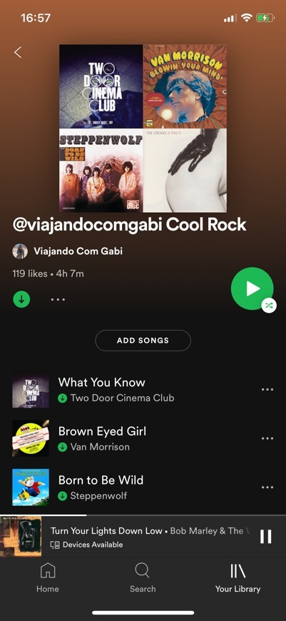 Canción Playlist COOL ROCK 🤘🏼 