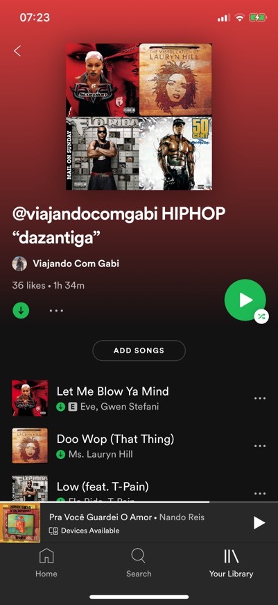 Canciones Playlist HipHop dazantigas 🕺🏻