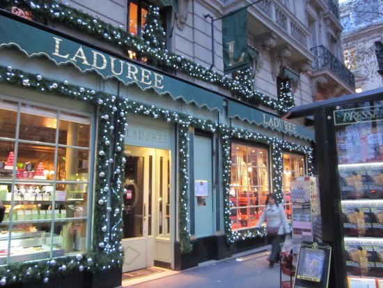 Restaurantes Ladurée Paris Champs Elysées